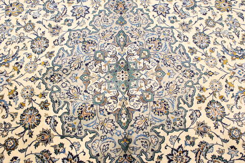 Nain Blue Hand Knotted 112 X 180  Area Rug 250-30176 Image 6