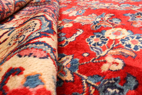 Mahal Beige Hand Knotted 106 X 143  Area Rug 250-30179 Image 5