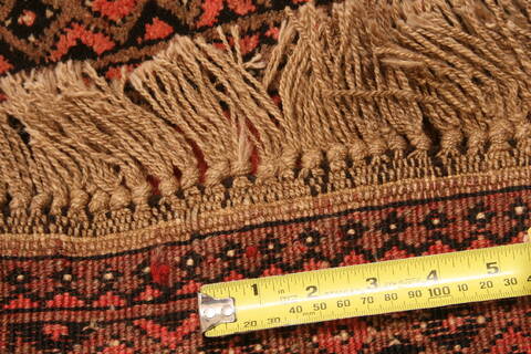 Bokhara Red Hand Knotted 39 X 61  Area Rug 100-30184 Image 4