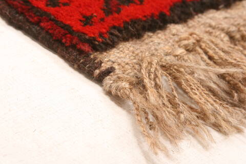 Bokhara Red Hand Knotted 50 X 66  Area Rug 100-30189 Image 5