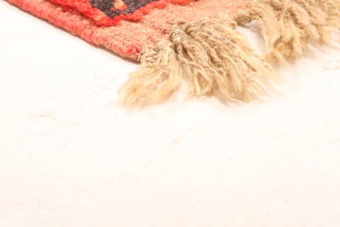 Kunduz Red Hand Knotted 35 X 66  Area Rug 100-30192 Image 1