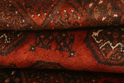 Bokhara Brown Hand Knotted 34 X 64  Area Rug 100-30215 Image 3