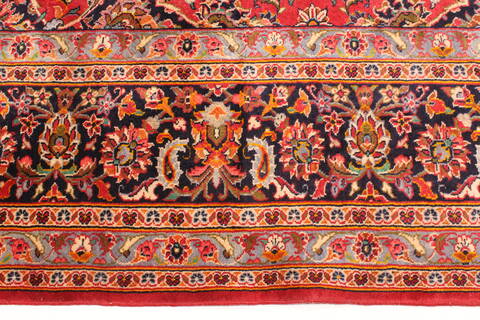 Abadeh Blue Hand Knotted 97 X 145  Area Rug 250-30224 Image 7