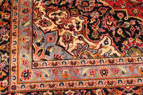 Abadeh Blue Hand Knotted 97 X 145  Area Rug 250-30224 Image 8