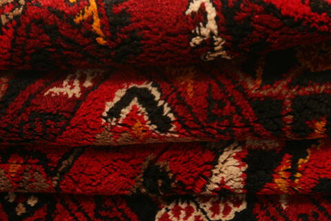 Kunduz Red Hand Knotted 38 X 49  Area Rug 100-30244 Image 3