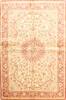 Qum Red Hand Knotted 45 X 67  Area Rug 254-30285 Thumb 0