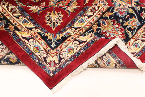 Mashad Beige Hand Knotted 1110 X 168  Area Rug 250-30325 Image 10