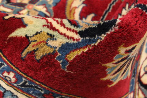 Mashad Beige Hand Knotted 1110 X 168  Area Rug 250-30325 Image 3