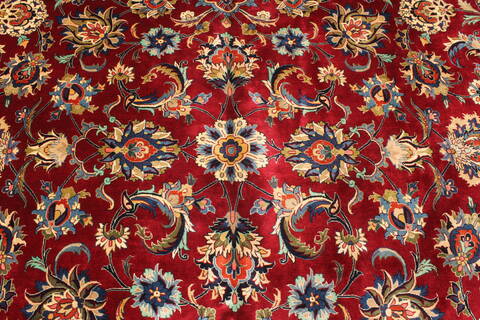 Mashad Beige Hand Knotted 1110 X 168  Area Rug 250-30325 Image 5