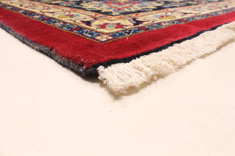 Mashad Beige Hand Knotted 1110 X 168  Area Rug 250-30325 Image 7