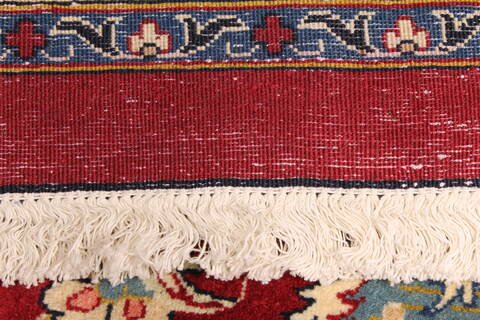 Mashad Beige Hand Knotted 1110 X 168  Area Rug 250-30325 Image 8