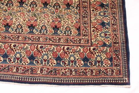 Tehran Purple Hand Knotted 88 X 120  Area Rug 254-30347 Image 1