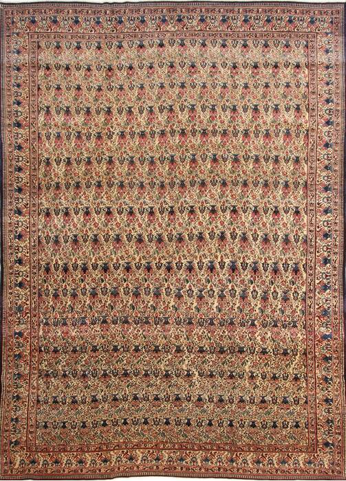 Tehran Purple Hand Knotted 88 X 120  Area Rug 254-30347 Image 0