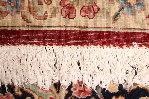 Kerman Red Hand Knotted 112 X 168  Area Rug 250-30391 Image 10