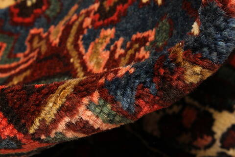 Bakhtiar Beige Hand Knotted 120 X 151  Area Rug 250-30396 Image 11