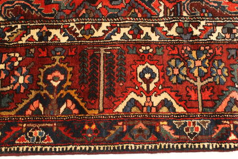 Bakhtiar Beige Hand Knotted 120 X 151  Area Rug 250-30396 Image 2