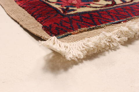 Mashad Red Hand Knotted 124 X 1811  Area Rug 250-30404 Image 10