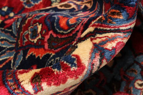 Mashad Red Hand Knotted 124 X 1811  Area Rug 250-30404 Image 3