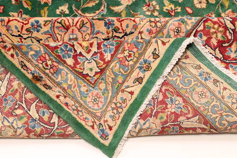 Kerman Red Hand Knotted 110 X 166  Area Rug 250-30406 Image 1