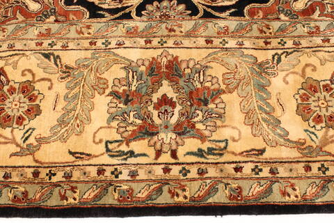 Agra Beige Hand Knotted 102 X 1310  Area Rug 250-30411 Image 8
