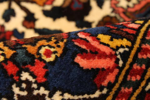 Bakhtiar Beige Hand Knotted 100 X 140  Area Rug 250-30412 Image 10