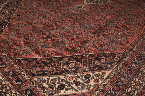 Hamedan Red Hand Knotted 1011 X 162  Area Rug 400-30415 Image 11