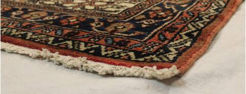 Hamedan Red Hand Knotted 1011 X 162  Area Rug 400-30415 Image 8