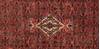 Hamedan Red Hand Knotted 1011 X 162  Area Rug 400-30415 Thumb 3
