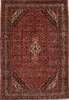 Hamedan Red Hand Knotted 1011 X 162  Area Rug 400-30415 Thumb 0