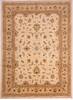 Pishavar Beige Machine Made 84 X 115  Area Rug 400-30417 Thumb 1