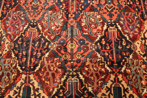 Heriz Red Hand Knotted 116 X 166  Area Rug 250-30420 Image 16