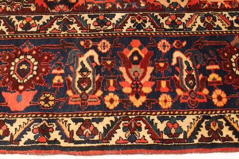 Heriz Red Hand Knotted 116 X 166  Area Rug 250-30420 Image 17