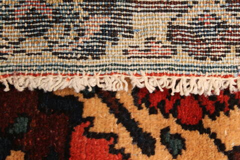 Heriz Red Hand Knotted 116 X 166  Area Rug 250-30420 Image 19