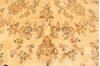 Kerman Beige Hand Knotted 114 X 203  Area Rug 250-30423 Thumb 8