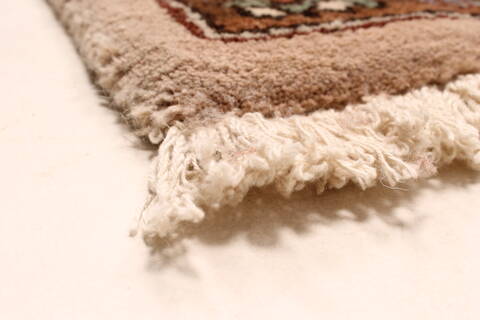 Karajeh Blue Hand Knotted 115 X 160  Area Rug 250-30424 Image 10