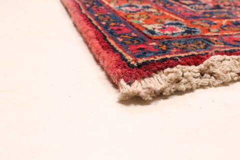 Mashad Red Hand Knotted 101 X 163  Area Rug 250-30426 Image 5