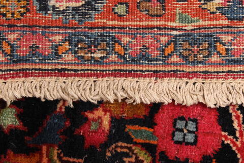 Mashad Red Hand Knotted 101 X 163  Area Rug 250-30426 Image 6