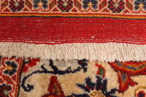 Mashad Red Hand Knotted 111 X 160  Area Rug 250-30428 Image 12