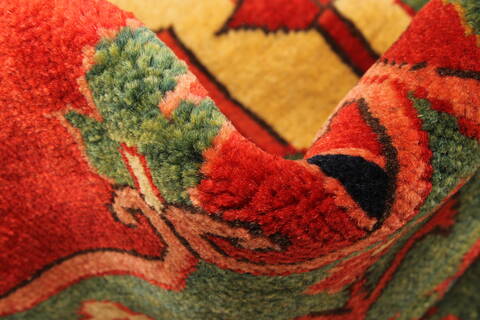 Heriz Red Hand Knotted 114 X 1411  Area Rug 250-30431 Image 10