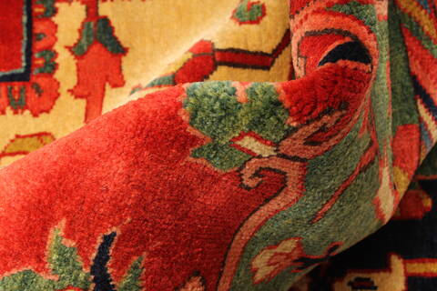 Heriz Red Hand Knotted 114 X 1411  Area Rug 250-30431 Image 12