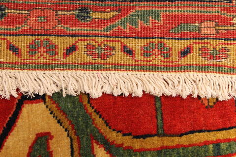 Heriz Red Hand Knotted 114 X 1411  Area Rug 250-30431 Image 6