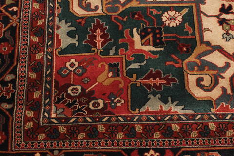 Agra Red Hand Knotted 111 X 153  Area Rug 250-30434 Image 2