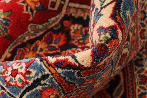 Kashan Red Hand Knotted 1010 X 1510  Area Rug 250-30437 Image 11