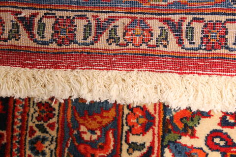 Kashan Red Hand Knotted 1010 X 1510  Area Rug 250-30437 Image 5