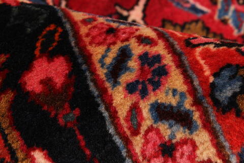 Mashad Beige Hand Knotted 1011 X 152  Area Rug 250-30440 Image 11