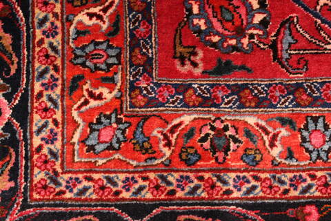 Mashad Beige Hand Knotted 1011 X 152  Area Rug 250-30440 Image 3