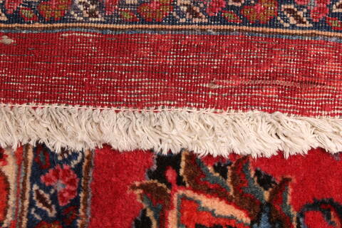 Mashad Beige Hand Knotted 1011 X 152  Area Rug 250-30440 Image 6