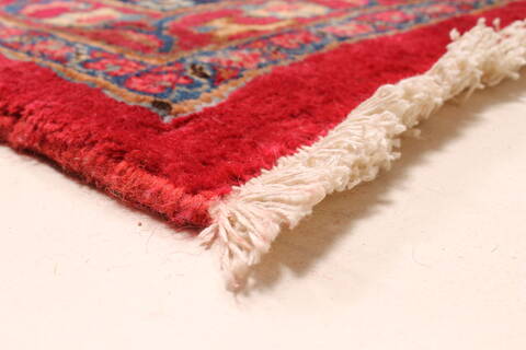 Mashad Red Hand Knotted 116 X 165  Area Rug 250-30442 Image 5