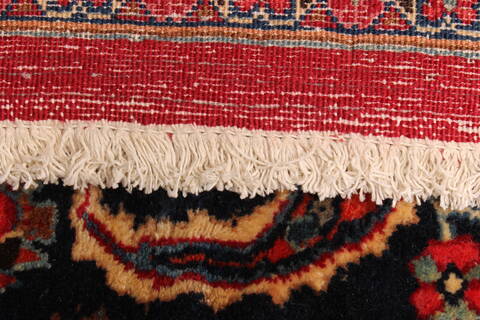 Mashad Red Hand Knotted 116 X 165  Area Rug 250-30442 Image 6