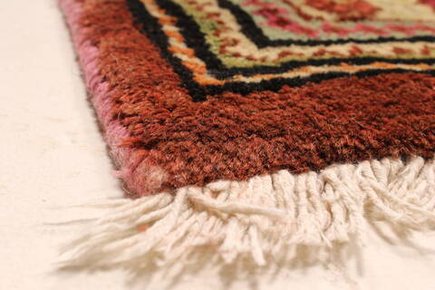Mahal Beige Hand Knotted 110 X 180  Area Rug 250-30446 Image 12